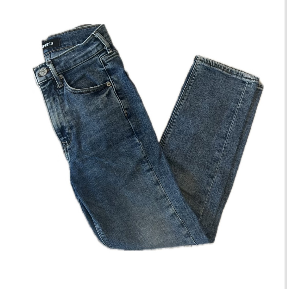 Express High Waisted Mom Jean Size 0R